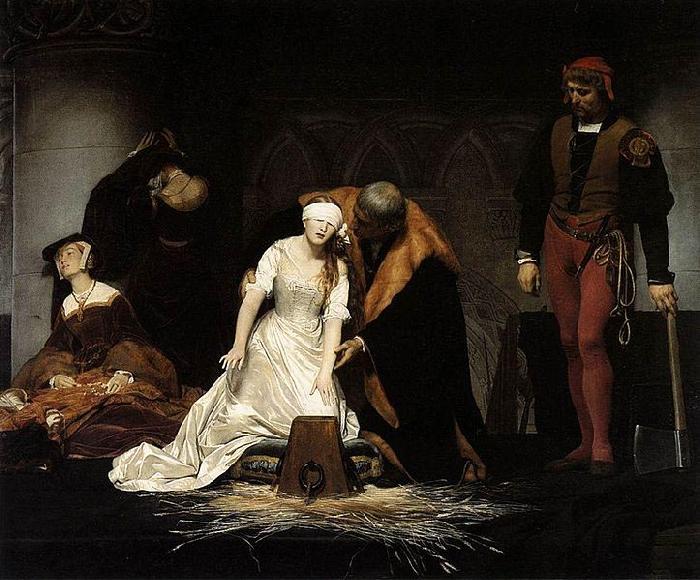 Paul Delaroche The Execution of Lady Jane Grey oil painting picture